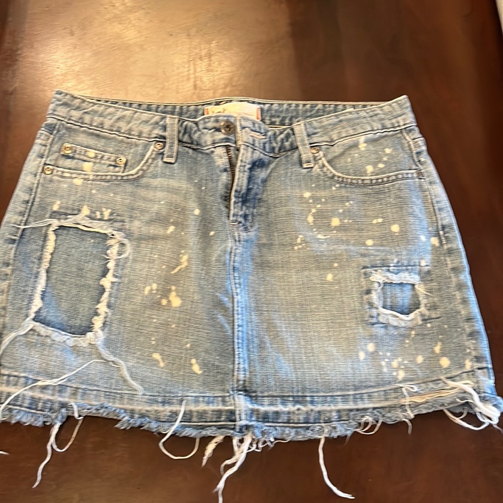Jean skirt size 9